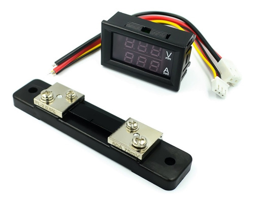 Voltímetro Amperímetro Digital Dc 0-100v 50a Electroimporta
