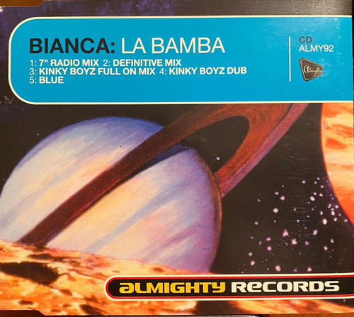 Bianca - La Bamba. Cd, Single. 