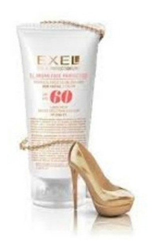 Protector Solar Con Color Exel Facial Factor 60 Fps X 50ml