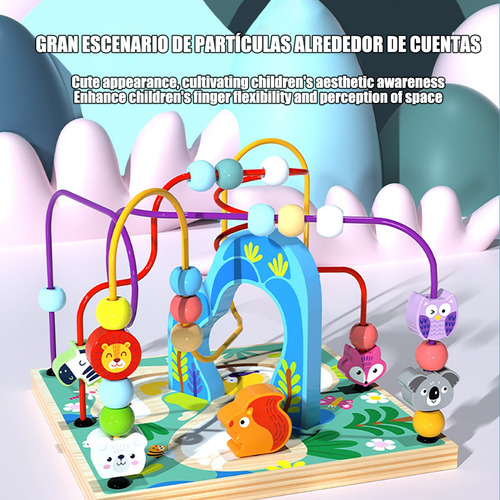Cubo Educacional De Atividades 8 Em 1 De Montesorri Com Labi