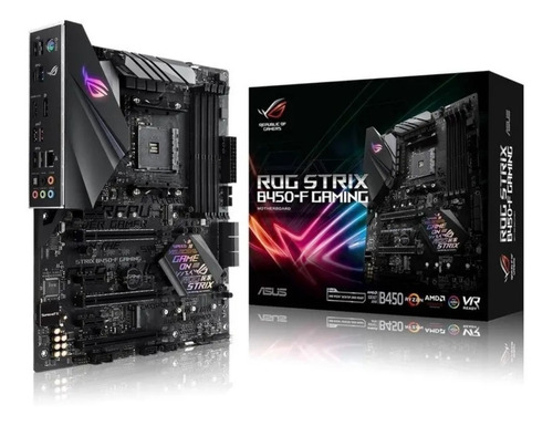 Board Asus Rog Strix B450-f Gaming Socket Am4 Amd Ryzen