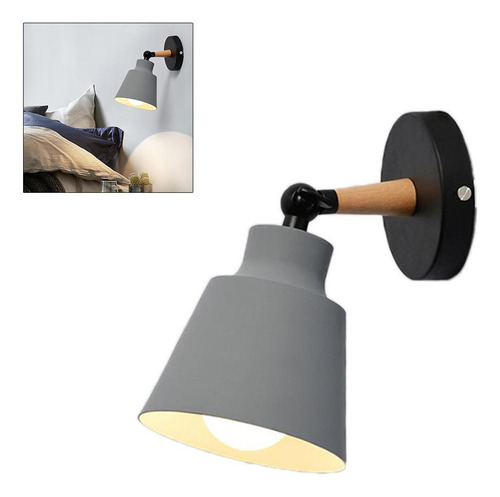 Lámpara De Pared Led Moderna Lámpara De Techo Gris