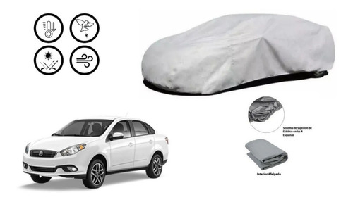 Car Cover Dodge Vision 2018 Afelpada. Msi