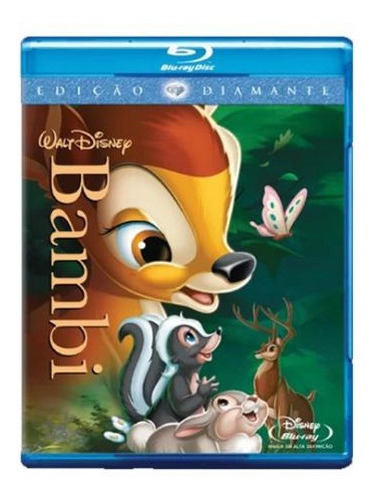 Blu Ray Bambi Edição Diamante Original Disney Novo Lacrado