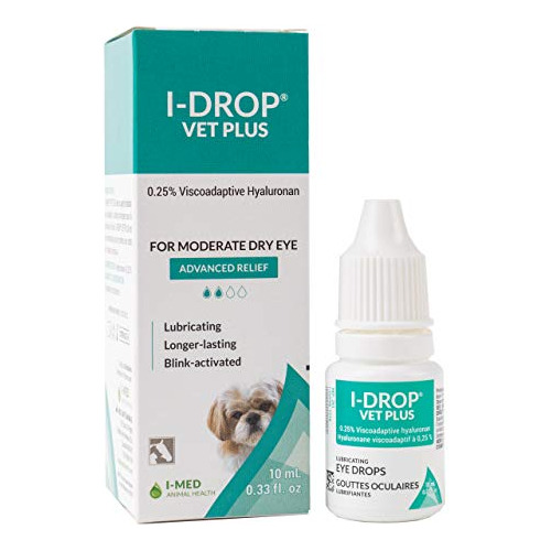 I-drop Vet Plus Lubricating Eye Drops For Pets: For Gx9wi