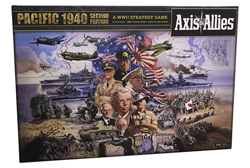 Axis And Allies, Pacific , 2da Edición (versión En Inglé.