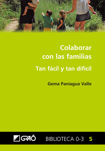 Colaborar Con Las Familias - Paniagua Valle, Gema