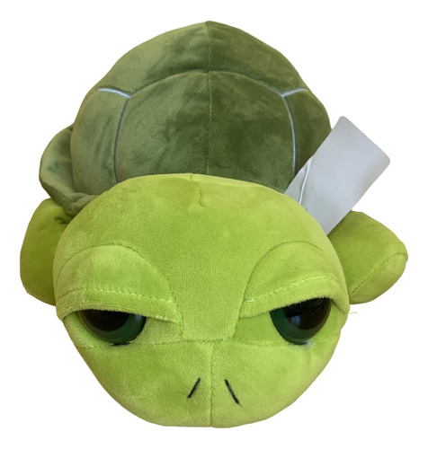 Peluche Tortuga Verde Kawaii De Felpa Suave 35cm Largo