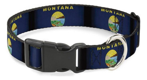 Banderas De Montana Con Hebilla, 2 Collares Con Clip De 1 De