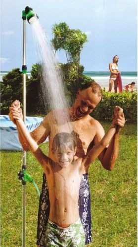 Ducha Portátil Piscina Jardim Camping Trapp Dy 200