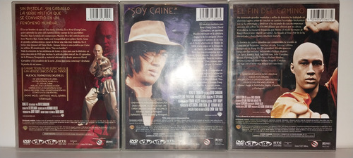 Kung Fu Dvd Serie Completa Temporada 1 2 3 Excelentes (Usado)