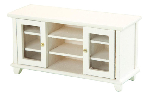 Mini Soporte Para Tv Para Casa De Muñecas, Muebles De