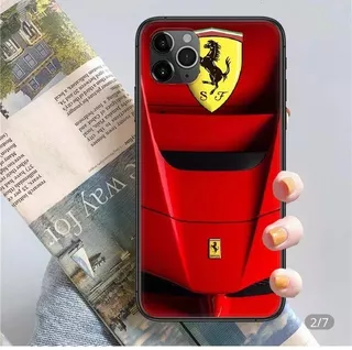 Funda Protector Carcasa Para iPhone 7 8 Ferrari