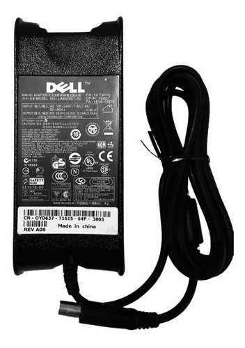 Cargador Dell Pa12 19.5v 3.34a 65w. 7.4*5.0 A200 A300 A350 