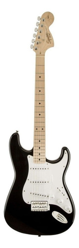 Guitarra Eléctrica Squier By Fender Affinity Series Stratocaster De Álamo Black Brillante Con Diapasón De Arce