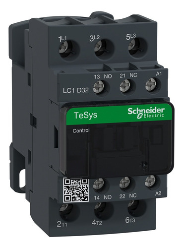 Contactor, Tesys D, 3 Polos, 32 A, 440 V