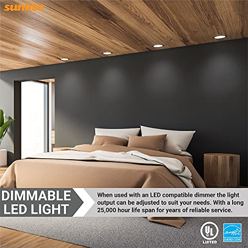 Bombilla Led Empotrable Sunlite 41224, 90 Cri R20, 8 Vatios