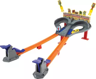 Pista Hot Wheels Toy Car Track Set Super Speed Blastway
