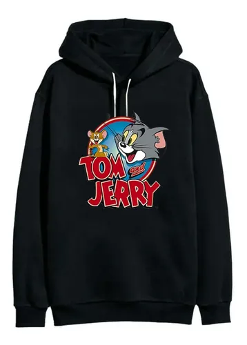 Buzo De Frisa Invisible Con Capucha Tom Y Jerry