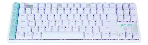 Teclado Gamer Hype Legend L Blanco Sw Outemu Blue