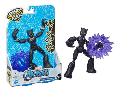 Hasbro Bend And Flex Marvel Avengers Black Panther