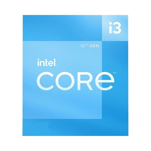 Imagen 1 de 3 de Microprocesador Pc Intel Core I3 12100 12mb Bx8071512100 3.3ghz Socket 1700 4 Núcleos 8 Hilos 12va Generación Socket Fclga1700 Intel Hd Graphics X86-64  Ddr4