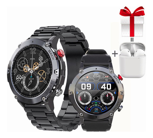 1 Reloj Inteligente Bluetooth Resistente Al Agua For Hombres