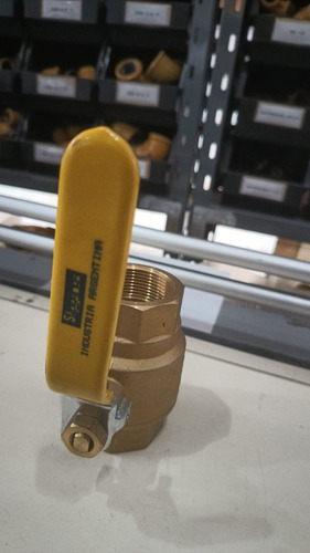 Valvula Esferica Llave Paso Total Gas 1 1/2 Sigas
