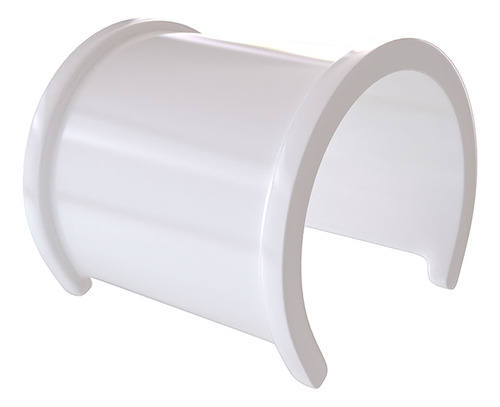 Luva Tapa Furo Para Esgoto 50mm Branco Estrela