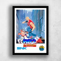 Comprar Quadro Gamer Neo Geo Aracde Real Bout Fatal Fury 2