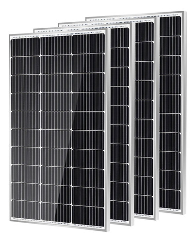 Traver Force Panel Solar De 100 Vatios 10bb Monocristalino 1
