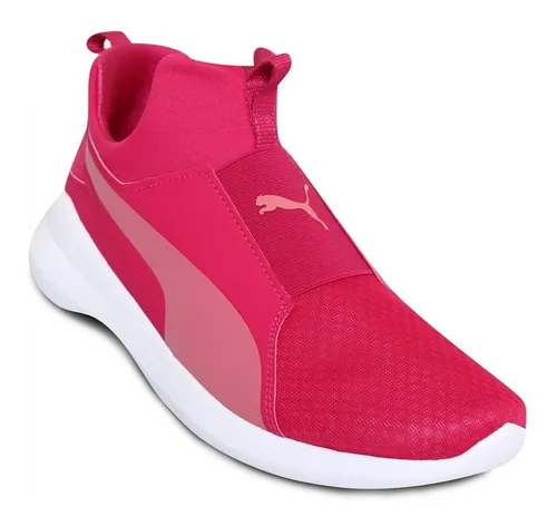 giratorio sequía Hacer un nombre Zapatillas Puma Mujer Rebel Mid Fucsia Con Rosa | Envío gratis