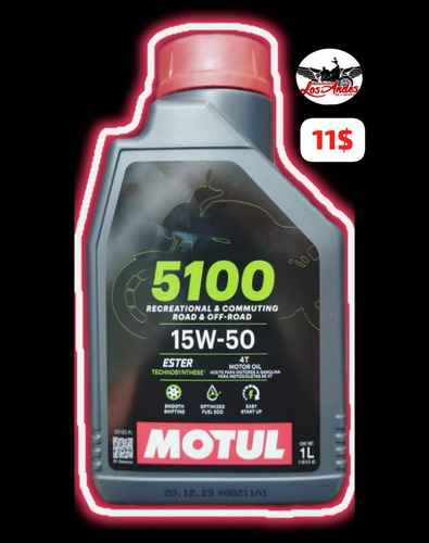 Aceite Motul 5100 15/50 4t