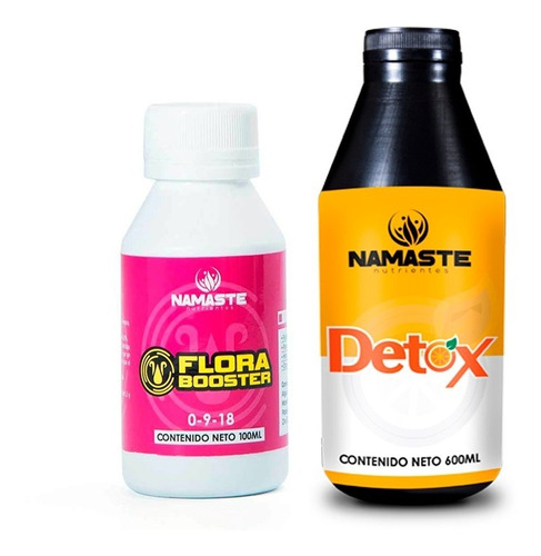 Namaste Flora Booster 100ml Con Lavado Raices Detox 500ml