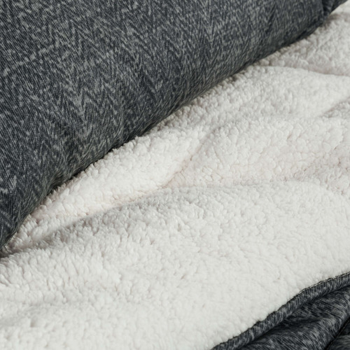 Plumón Alaska Sherpa Liso Navy 1,5 Plazas