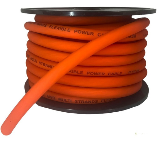 Cable Corriente Cobre 15mtcal0 Orange Ofc Warlinx Wcpw015or