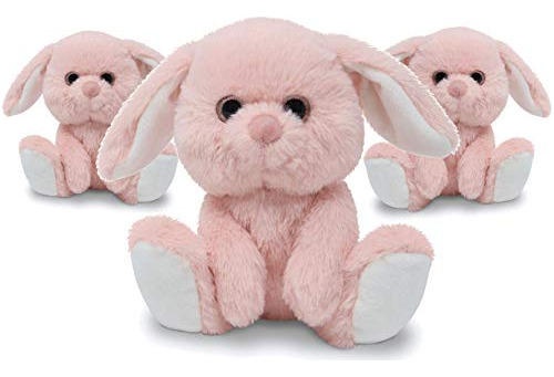 Fluffuns Bunny Stuffed Animals - 3-pack Of Stuffed Bunny Plu
