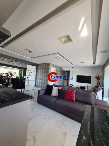 Apartamento Com 3 Dormitórios À Venda, 122 M² Por R$ 1.200.000,00 - Jardim Flor Da Montanha - Guarulhos/sp - Ap9151