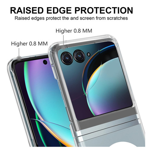 J0k Para Motorola Moto Razr 50, Capa De Celular Compatível
