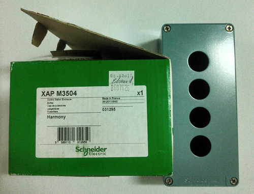 Caja De Control Schneider Xapm3504 4 Huecos 