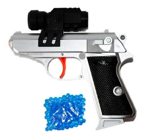 2 Pistolas Semi Automaticas Con 10 Mil Orbeez(municiones)6mm