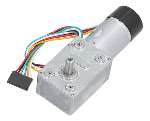 Motor De Engrenagem Dc 24v Jgy370 Encoder Reduction Full Met