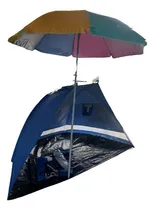 Comprar Carpa Playera Aluminizada Alpes + Sombrilla Aluminizada 