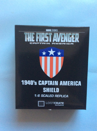 Escudo Capitán América Loot Crate Shield 1st Avenger 1940