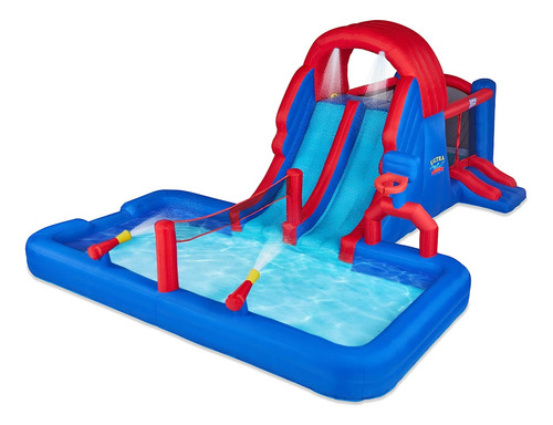 Sunny & Fun Ultra All-play - Parque Inflable De Toboganes Ac