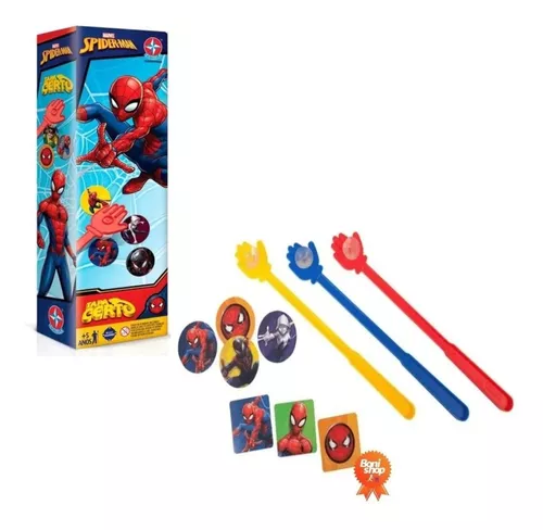 Jogo Tapa Certo Spiderman - Estrela - Estrela