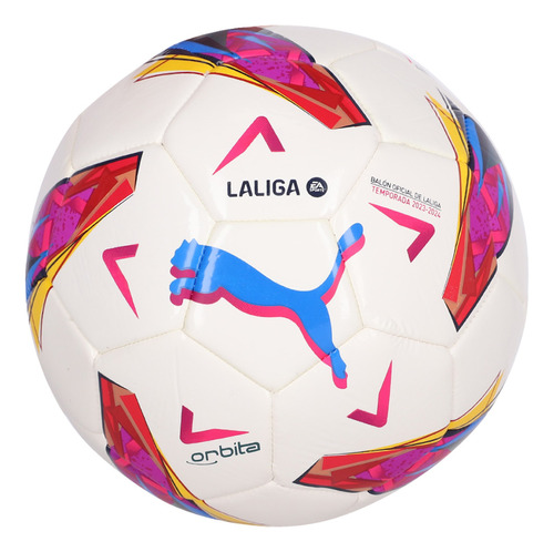 Pelota Puma Orbita Laliga 1 Unisex White/multicolor