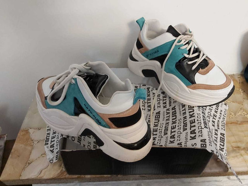 Zapatillas Mujer Plataforma Katekuba N 39