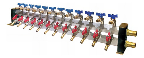 Manifold De Água Para Moldes De Injeção Plástica Com 8 Vias