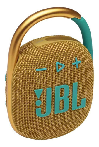 Bocina Jbl Clip 4 Portátil Bluetooth Ip67 10 Horas Amarillo